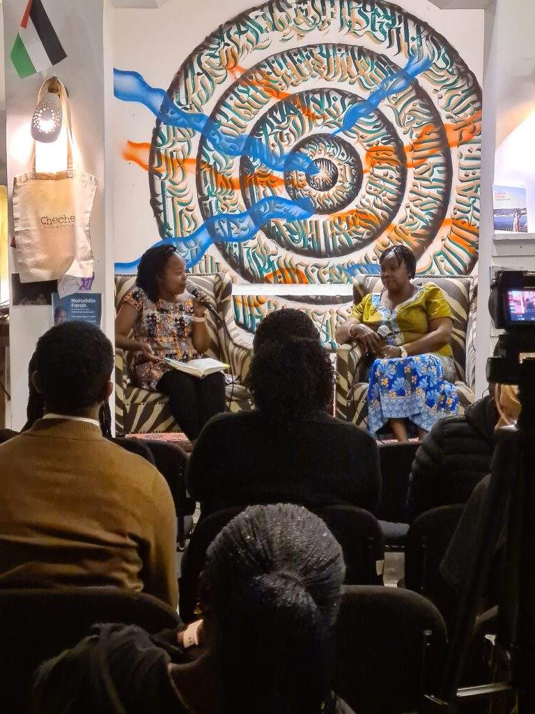 In conversation with Kenyan writer, Lutivini Majanja, at Cheche Books and Coffee, Lavington, Nairobi.