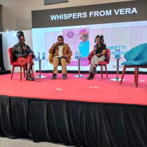 Orature Collective performed an excerpt from Whispers from Vera at the NIBF